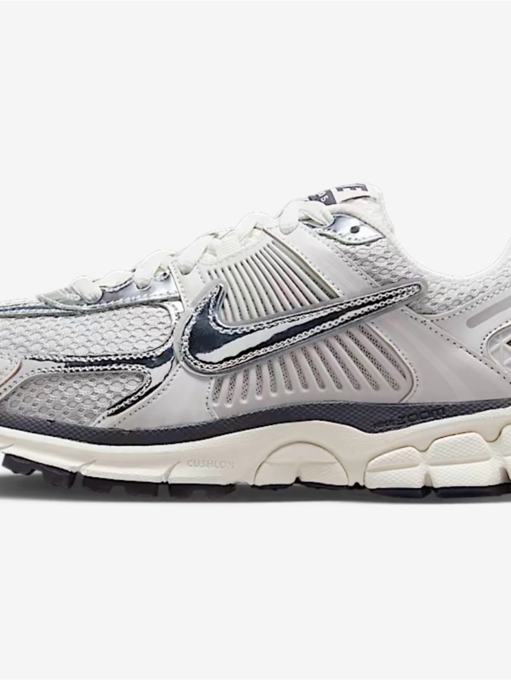 Nike Women’s White and Gray Athletic Running Shoes